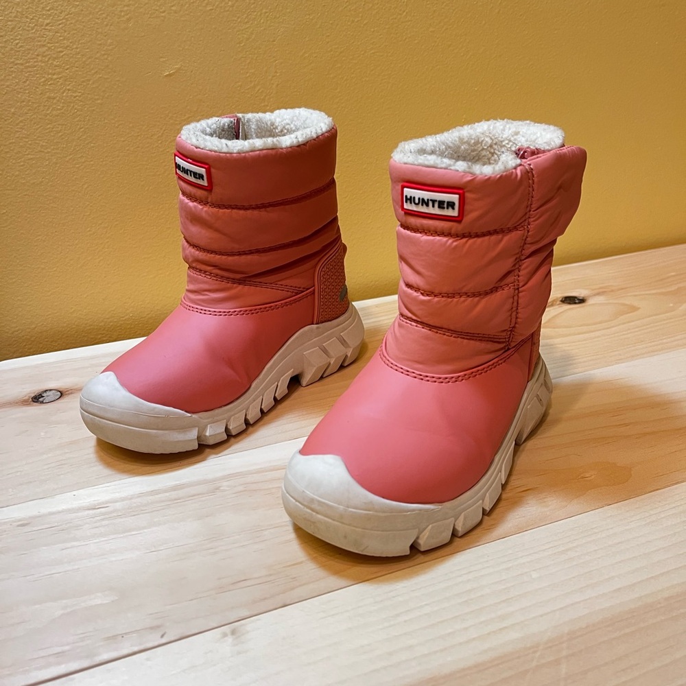 Hunter insulated snow boots - toddler 11 - GUC
